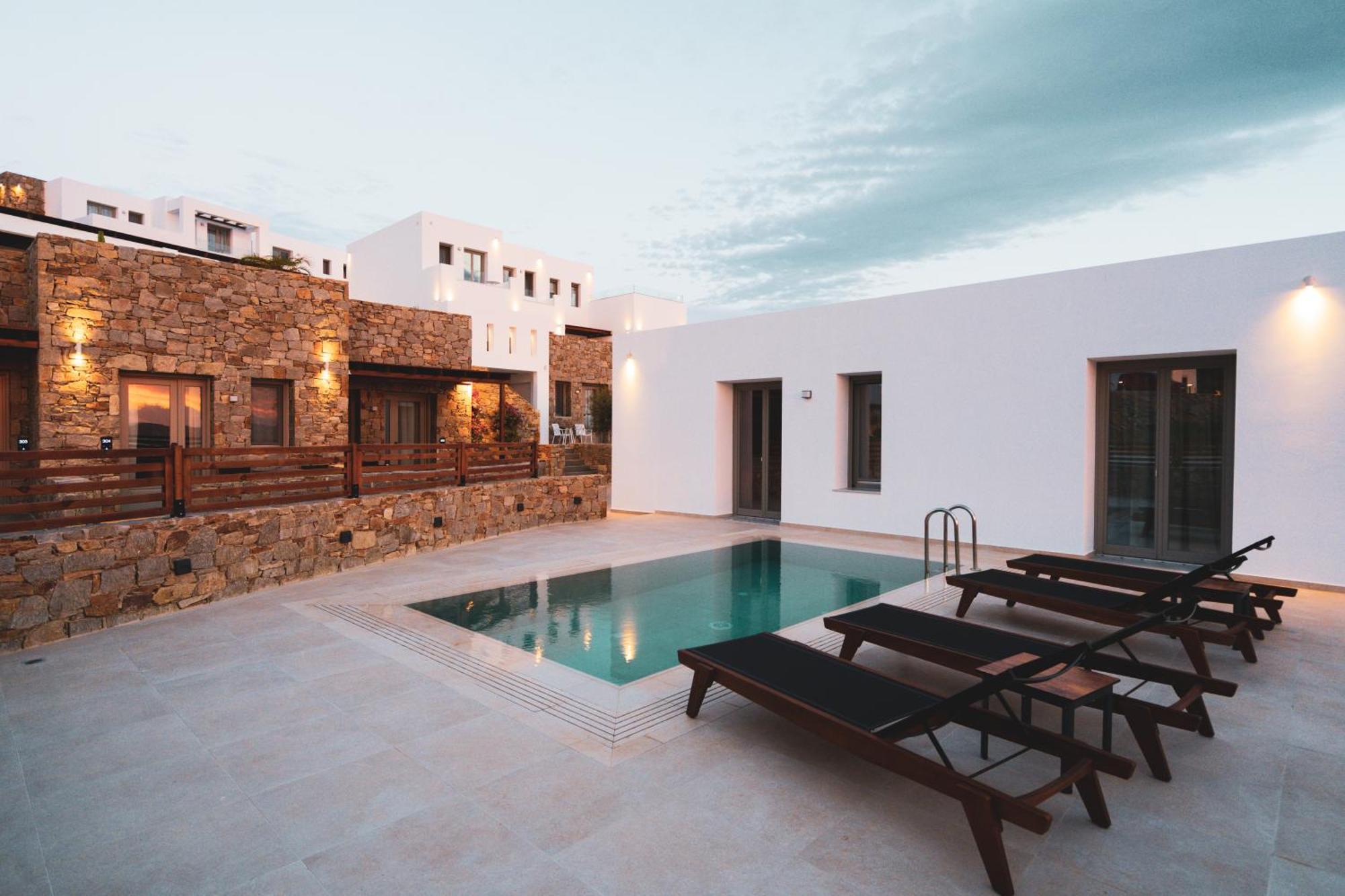 Kouros Blanc Resort & Suites Pounda Eksteriør bilde